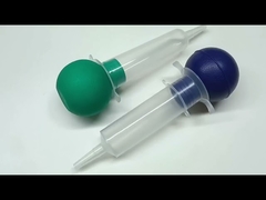 Medical Disposable Irrigation Bulb Syringe Thumb Ring Type