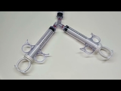 Safety Plastic Dose Control Syringes Dial A 3 Ring Rubber Stopper