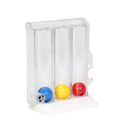3 Ball Deep Volumertic Breathing Exerciser Device For Hospital