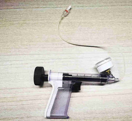 Medical Disposable 30ml PTCA Balloon Inflation Device For Inflator Angiography