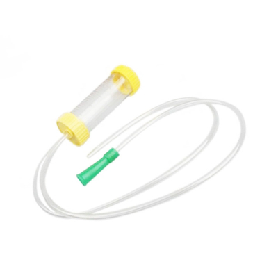 Disposable PVC Infant Suction Catheter Mucus Extractor Container Set For Pediatric Babies