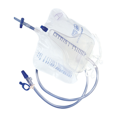 Plastic Medical Disposable Products Pediatric Urine Bag Without Outlet 1000Ml