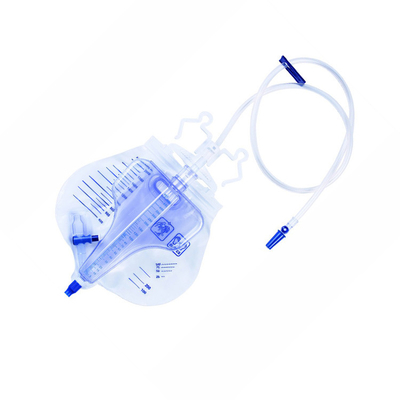 Adult Disposable Urine Meter Drainage Bag Single Use  T Cross Valve