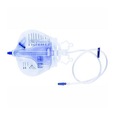 Adult Disposable Urine Meter Drainage Bag Single Use  T Cross Valve