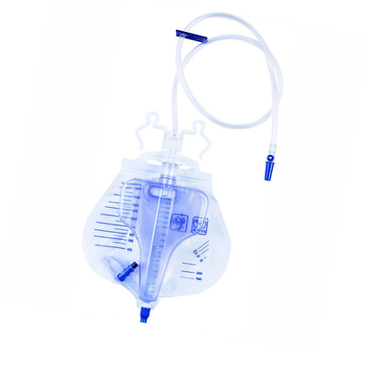 Adult Disposable Urine Meter Drainage Bag Single Use  T Cross Valve