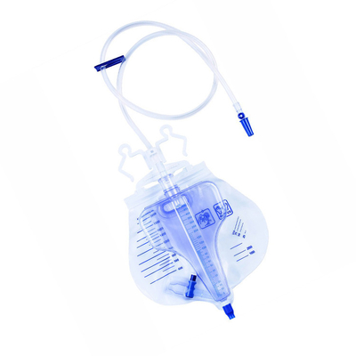 Adult Disposable Urine Meter Drainage Bag Single Use  T Cross Valve