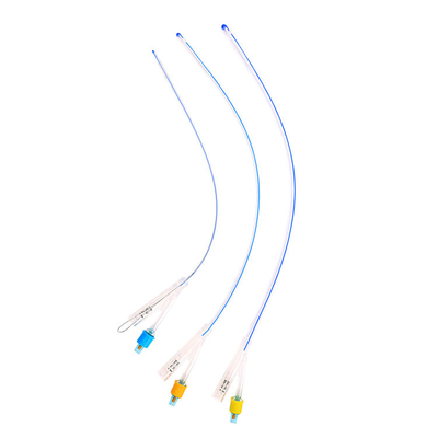 16 Fr 24Fr Medical Disposable Products Silicone Rubber Latex Foley Balloon Catheter 2 Ways