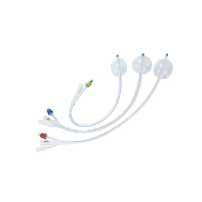 Medical Obstetric Table Latex Silicone Foley Balloon Catheter Two / Three Ways