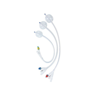 Medical Obstetric Table Latex Silicone Foley Balloon Catheter Two / Three Ways