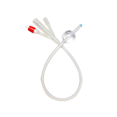 2 Ways 16 Fr 24Fr Silicone Rubber Latex Foley Catheter Medical Tube Balloon CE ISO