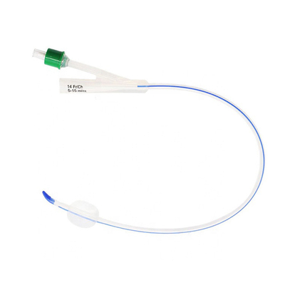 2 Ways 16 Fr 24Fr Silicone Rubber Latex Foley Catheter Medical Tube Balloon CE ISO