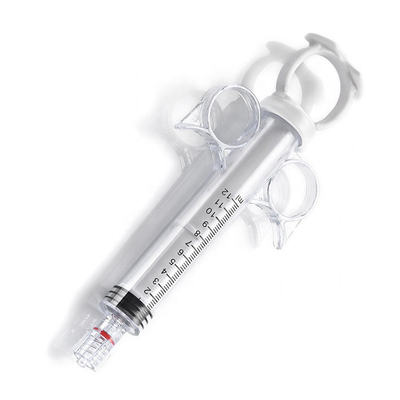 Disposable Plastic Luer Lock Slip 10Ml Retractable Angiographic Asepto Syringes