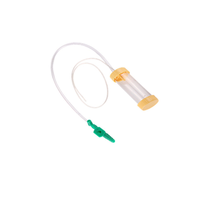 Disposable PVC Material 25Ml 40Ml Suction Catheter Mucus Extractor For Infant