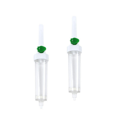 Medical Disposable Infusion Iv Set Plastic Drip Chamber Components With Air Filter
