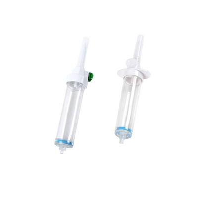 Medical Disposable Infusion Iv Set Plastic Drip Chamber Components With Air Filter