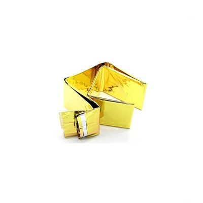 Reusable Thickened Emergency Aluminium Pe Foil Space Thermal Blankets For Survival