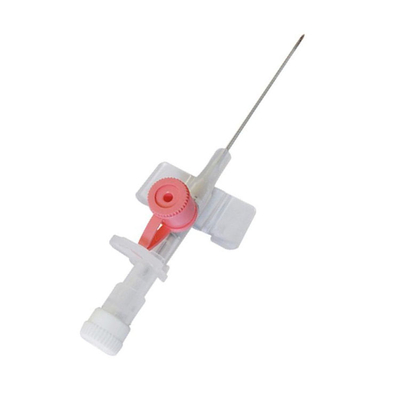 200mm 14G 20G G20 Top Iv Set Cannula Needle With Port Small Butterfly Wings Type