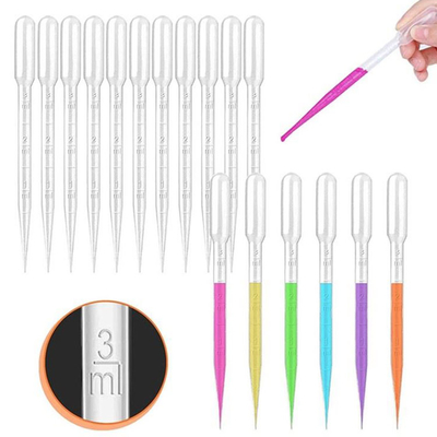 Medical Disposable Plastic Micro Liquid Transfer Dropper Pipettes 0.1ml 0.2ml 5ml 10Ul
