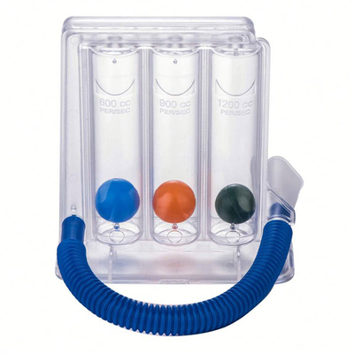 3 Ball Deep Volumertic Breathing Exerciser Device For Hospital