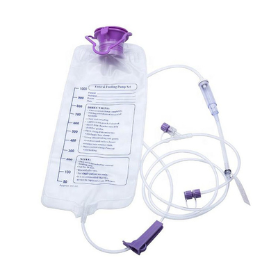 Medical Sterile Single Use Enteral Feeding Bag Set With All Sizes