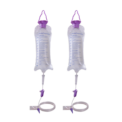 Eo Gas Medical Gravity Enteral Feeding Bag 500ml 1000ml 1200ml For Hospital