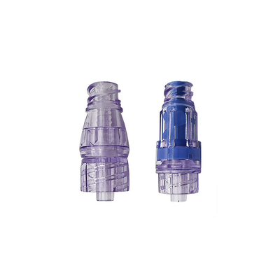 Medical Needleless Iv Infusion Luer Lock Connectors With Positive Pressure