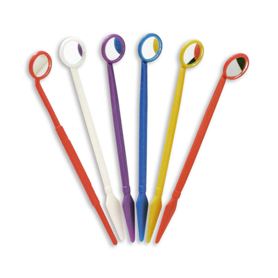 Disposable Non Sterilized Plastic Dental Mouth Mirror Customized Size