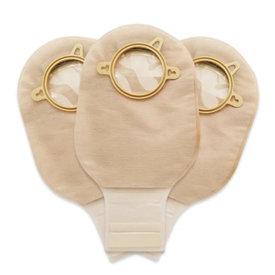 Disposable Medical Adult Ostomy Colostomy Bags One Piece