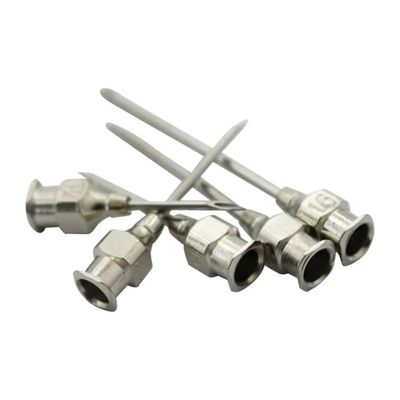 16G 18G Steel Veterinary Hypodermic Needles Disposable Use