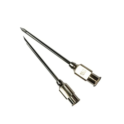Veterinary Injection Needles With Square / Rectangular / Round Hub For Syringe