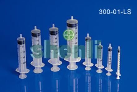 Pp Disposable Hypodermic Syringe 3 Part Syringe 2ml