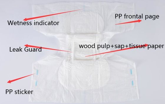 Super Absorbent 1000ml 2000ml Adult Nappy Pants disposable Ultra Thick