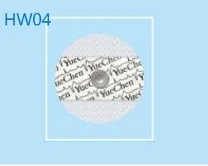 PE Non Woven Disposable Ecg Electrode Stickers Cloth Material