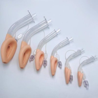 Double Lumen Laryngeal Mask, With Gastric Lumen (Disposable, All Silicone, Preformed)