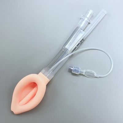 Double Lumen Laryngeal Mask, With Gastric Lumen (Disposable, Silicone Reinforced)