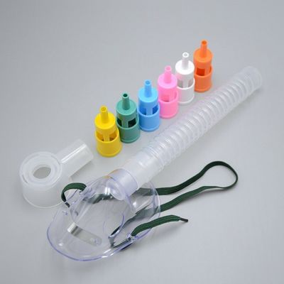 XL Adult Reusable Adjustable Venturi Oxygen Mask For Hospital