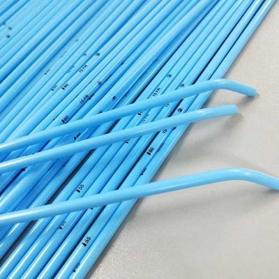 PE Material Inter Guide Tracheal Tube Bougie Introducer With Curved Tip