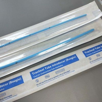 PE Material Inter Guide Tracheal Tube Bougie Introducer With straight Tip