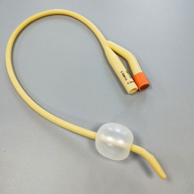 Silicone Coated Latex Foley Catheter Two Way