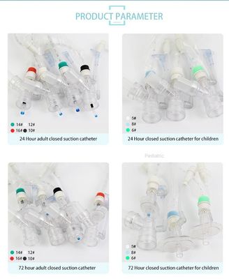 ICU Central Venous Catheter Kit Closed Suction System