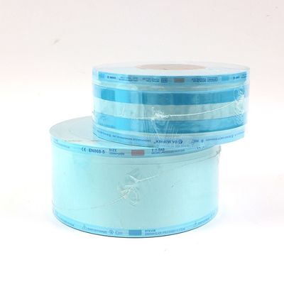 Heat Sealing Medical Sterilization Packaging Gusseted Reel Roll Pouch