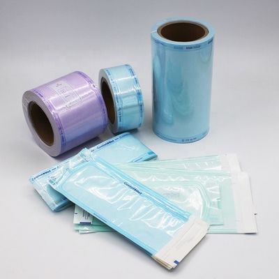 70gsm Medical Sterilization Packaging Autoclave Pouches Self Sealing