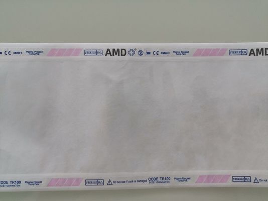 EO Plasma Medical Sterilization Packaging Tyvek Header Bag