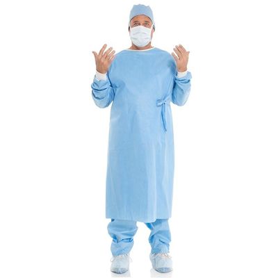 SMS SMMS Disposable Medical Gowns Antibacterial CE Approved