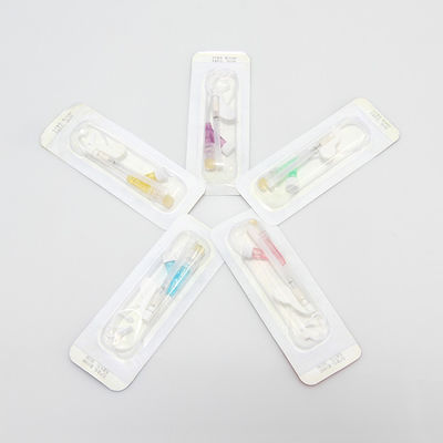 24G 26G Disposable Hypodermic Syringe Vein Detained Needle Y Type Iv Catheter