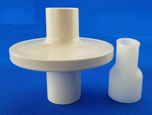 Plastic ABS Disposable Hypodermic Syringe Spirometry Filter