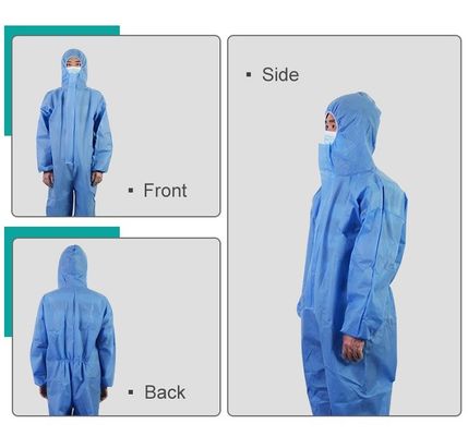 EO Disposable Medical Gowns 4b Pp Pe Isolation Gown