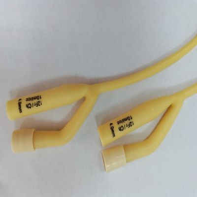 8F 10F 12F 14F 2 Way Silicone Foley Catheter For Hospital Homecare