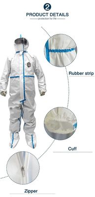 CG400B Disposable Medical Gowns Ppe Surgical Gowns Anti Static