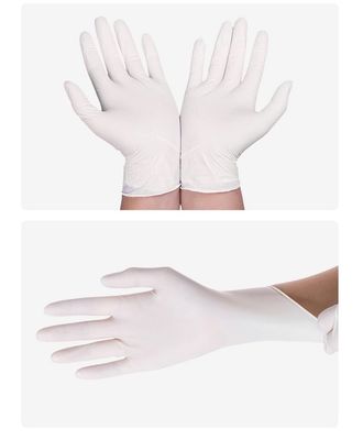 EN455 EN374 Powder Free Disposable Exam Gloves Latex Glove Civil Using